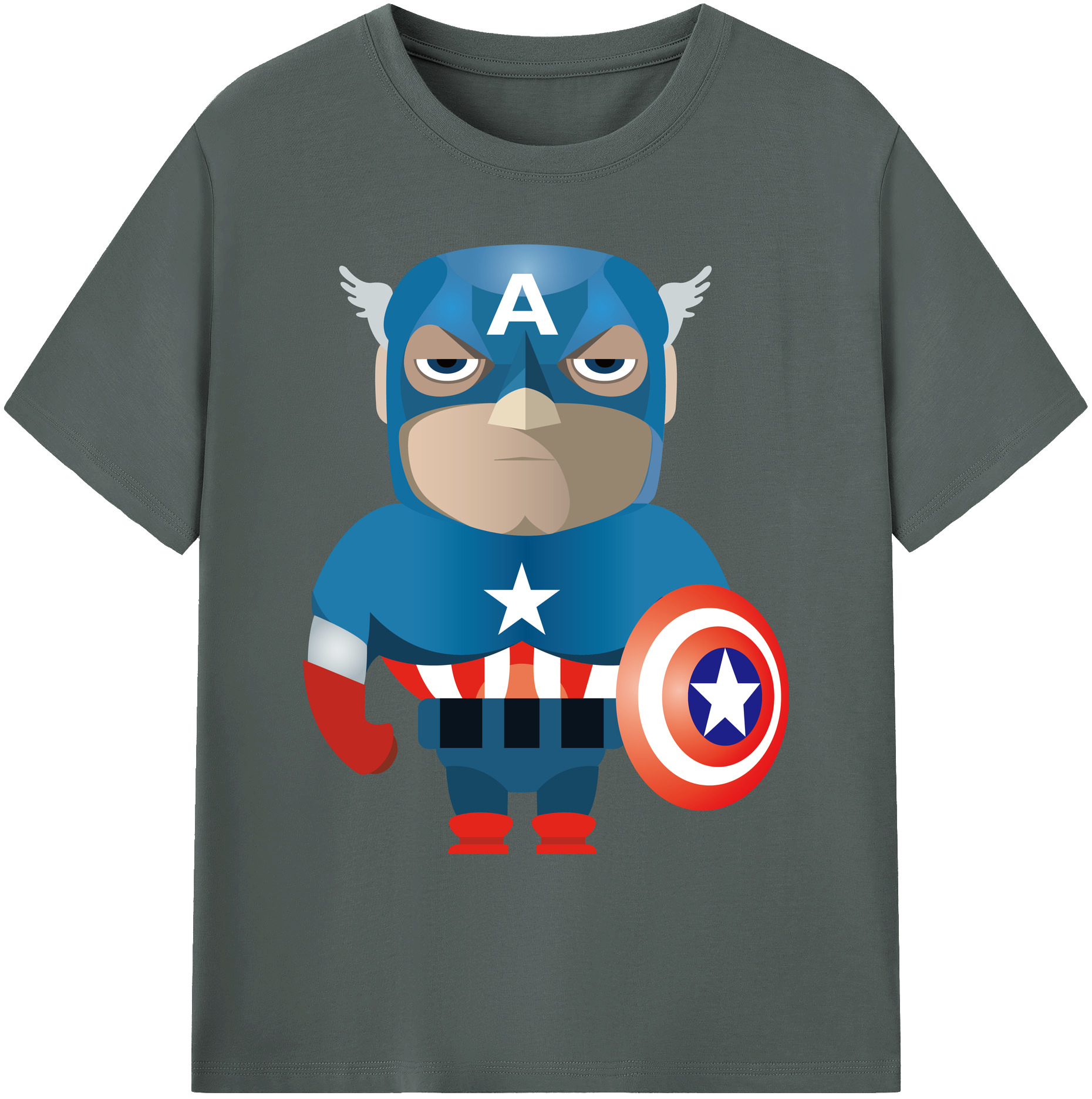 （画像用） アベンジャーズ The Avengers 綿100％ メンズ半袖Tシャツ｜肌触りやわらか＆通気性